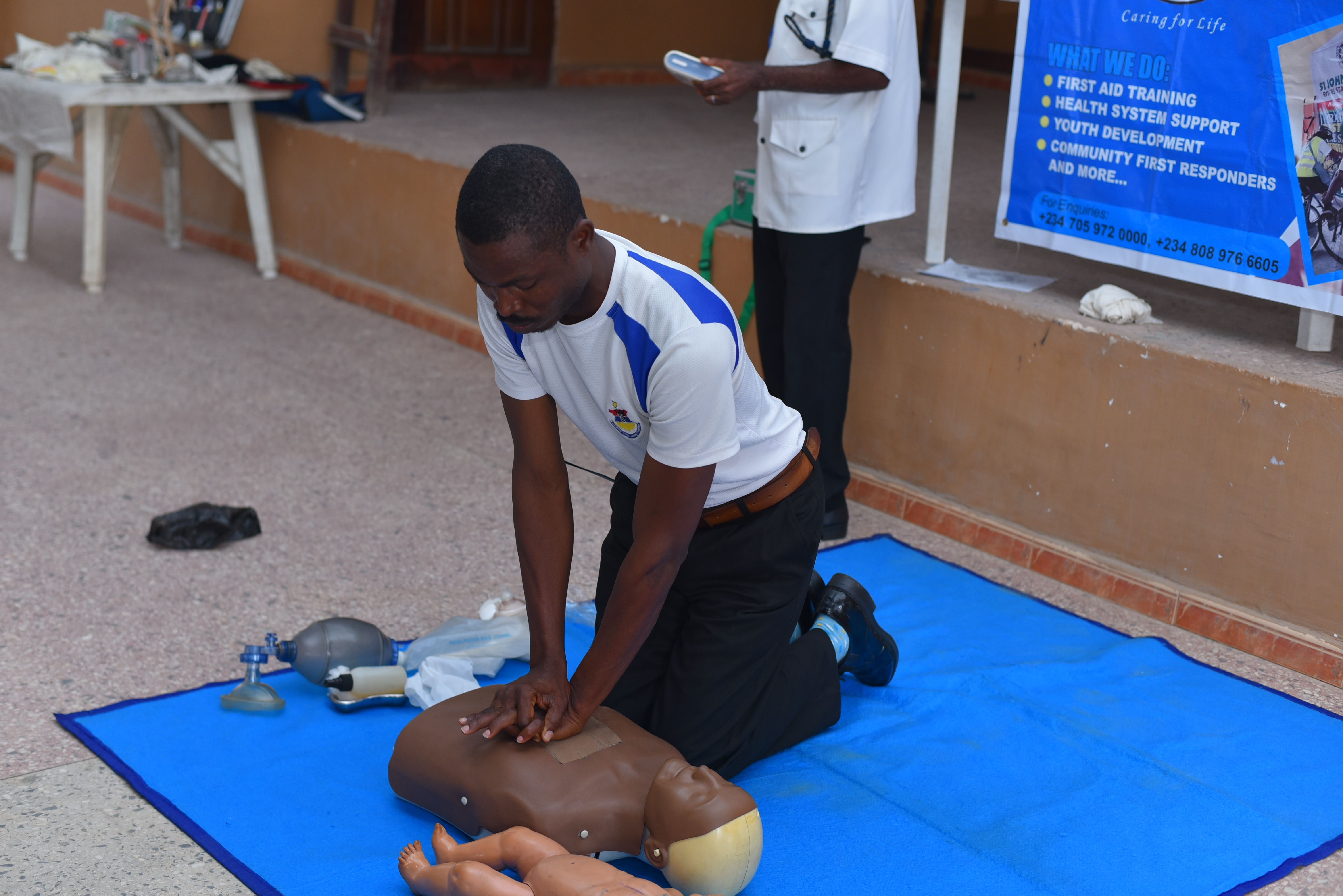 St John Ambulance Nigeria team group photo